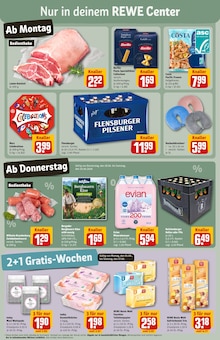 Wasser im aktuellen REWE Prospekt (Berlin) Wasser im REWE Prospekt "Dein Markt" mit 30 Seiten (Berlin)