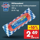 Hüttensalami von Wolf für 2,49 € bei Netto Marken-Discount im Angebot Hüttensalami von Wolf im aktuellen Netto Marken-Discount Prospekt