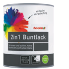2in1 Buntlack von toom im aktuellen toom Baumarkt Prospekt für 6,99 €