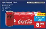 Coca-Cola oder Fanta im Angebot bei Netto Marken-Discount in Wolfenbüttel Coca-Cola oder Fanta Angebote bei Netto Marken-Discount Wolfenbüttel für 8,99 €
