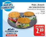 Aktuelle Wecker Angebote bei Marktkauf in Leipzig Aktuelles Matjes-, Bismarck- oder Seelachsbrötchen Angebot bei Marktkauf in Leipzig ab 2,49 €