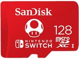 Speicherkarte im MediaMarkt Saturn Prospekt microSDXC™-Karte, Speicherkarte für Nintendo Switch™, 128 GB, Rot von SANDISK im aktuellen MediaMarkt Saturn Prospekt für 33,99 €