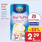 Chai Latte Angebote von Krüger bei Netto Marken-Discount Neubrandenburg für 2,29 €