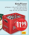 Pilsener im Angebot bei E center in Borken Pilsener Angebote von König bei E center Borken für 11,99 €