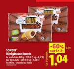 Mini gâteaux fourrés chocolat - Sondey - Lidl à Toulon Mini gâteaux fourrés chocolat - Sondey en promo chez Lidl Toulon à 1,04 €