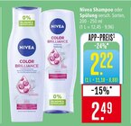 Shampoo im Angebot bei Marktkauf in Ulm Shampoo Angebote von Nivea bei Marktkauf Ulm für 2,22 €