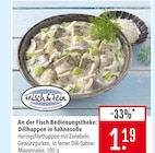 Dillhappen in Sahnesoße Angebote von Frisch & Fein bei Marktkauf Nürtingen für 1,19 €