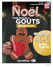 Prospectus Carrefour à Auchel, "UN Noël POUR TOUS LES GOÛTS", 21 pages de promos valables du 02/12/2025 au 24/12/2025