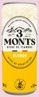 Bière Blonde - 3 Monts en promo chez Intermarché Ivry-sur-Seine à 0,89 €
