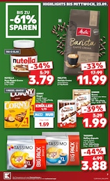Tassimo im Kaufland Prospekt Tassimo im Kaufland Prospekt "Hier bin ich richtig" auf Seite 7