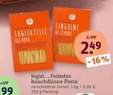 Aktuelle Nudeln Angebote bei tegut in Augsburg Aktuelles Tagliatelle all'uovo Angebot bei tegut in Augsburg ab 2,49 €