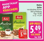 Auslese Klassisch Angebote von Melitta bei Marktkauf Schwabach für 5,49 €