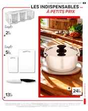 Promos Couteau dans le catalogue "HOME : Des idées déco qui vous ressemblent !" de Carrefour à la page 11 Promos Couteau dans le catalogue "HOME : Des idées déco qui vous ressemblent !" de Carrefour à la page 11