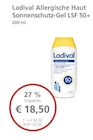 Allergische Haut Sonnenschutz-Gel LSF 50+ Angebot in Blankenheim Allergische Haut Sonnenschutz-Gel LSF 50+ im aktuellen Prospekt bei LINDA in Blankenheim