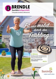 Sanitätshaus Prospekt von Sanitätsfachgeschäft Brendle Schwäbisch Gmünd Sanitätsfachgeschäft Brendle Prospekt: "Fit und mobil durch den Frühling", 6 Seiten, 13.03.2023 - 31.05.2023