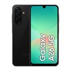 Smartphone Galaxy A 26 5G 128Go - SAMSUNG - Carrefour à Compiègne Smartphone Galaxy A 26 5G 128Go - SAMSUNG en promo chez Carrefour Compiègne à 289,99 €