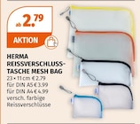 Reissverschlusstasche Mesh Bag Angebote von Herma bei Müller Bottrop für 2,79 €