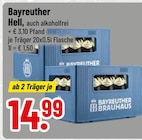 Bayreuther Hell Angebot im Trinkgut Prospekt Bayreuther Hell im Trinkgut Prospekt zum Preis von 14,99 €
