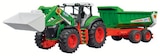Tracteur Roadmax avec chargeur et remorque - BRUDER - Super U à Toulon Tracteur Roadmax avec chargeur et remorque - BRUDER en promo chez Super U Toulon à 39,99 €