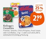 Cerealien von Kellogg's im aktuellen tegut Prospekt für 2,99 €