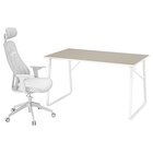 Gamingschreibtisch und -stuhl beige/hellgrau von HUVUDSPELARE / MATCHSPEL im aktuellen IKEA Prospekt