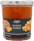 Confiture mangue - fruits de la passion - Deluxe en promo à 2,29 € chez Lidl Confiture mangue - fruits de la passion - Deluxe dans le catalogue Lidl