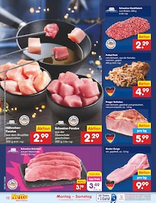 Schweinefleisch im Netto Marken-Discount Prospekt "Aktuelle Angebote" mit 58 Seiten (Leipzig)