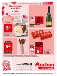 Offre Champagne dans le catalogue Auchan Supermarché du moment à la page 20