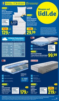 Bettdecke im Lidl Prospekt "LIDL LOHNT SICH" mit 70 Seiten (Jena)