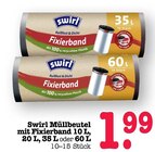 Müllbeutel mit Fixierband im Angebot bei E center in Offenbach Müllbeutel mit Fixierband Angebote von Swirl bei E center Offenbach für 1,99 €