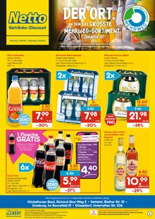 Rum im aktuellen Netto Marken-Discount Prospekt (Krefeld) Rum im Netto Marken-Discount Prospekt "DER ORT, AN DEM DU IMMER AUSGEZEICHNETE PREISE FINDEST." mit 2 Seiten (Krefeld)