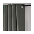 Rideau thermique œillets anthracite en promo chez Décor Discount Rideau thermique œillets anthracite dans le catalogue Décor Discount