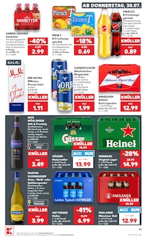 Whiskey im Kaufland Prospekt "Hier bin ich richtig" mit 66 Seiten (Hagen (Stadt der FernUniversität))