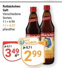 Aktuelle Saft Angebote bei GLOBUS in Duisburg Aktuelles Rotbäckchen Angebot bei GLOBUS in Duisburg ab 2,99 €