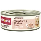 animonda Carny Fine Fillets Adult Thunfisch + Krabbe in Sauce 60 g im Angebot bei Zookauf in Neubrandenburg animonda Carny Fine Fillets Adult Thunfisch + Krabbe in Sauce 60 g Angebote von Carny bei Zookauf Neubrandenburg für 0,89 €