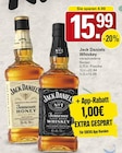 Whiskey Angebote von Jack Daniels bei WEZ Bad Oeynhausen für 14,99 €