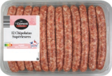 12 chipolatas supérieures - ST-CLÉMENT LE BOUCHER - Aldi 12 chipolatas supérieures - ST-CLÉMENT LE BOUCHER à 6,49 € dans le catalogue Aldi