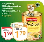Aktuelle Sauerkraut Angebote bei GLOBUS in Trier Aktuelles Mildes Weinsauerkraut Angebot bei GLOBUS in Trier ab 1,79 €