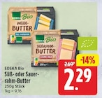 Süßrahm-Butter von EDEKA Bio für 2,29 € bei EDEKA im Angebot Süßrahm-Butter von EDEKA Bio im aktuellen EDEKA Prospekt