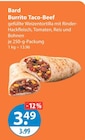 Burrito Taco-Beef von Bard im aktuellen V-Markt Prospekt für 3,49 €