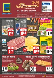 Aktueller EDEKA Supermarkt Prospekt in Dinslaken und Umgebung, "Aktuelle Angebote" mit 28 Seiten, 15.04.2024 - 20.04.2024