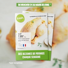 Catalogue Supermarchés Fresh en cours à Saint-Ouen et alentours, DES DIZAINES DE PROMOS CHAQUE SEMAINE, 1 page, 23/04/2024 - 29/04/2024