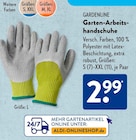 Garten-Arbeitshandschuhe Angebote von GARDENLINE bei ALDI SÜD Stuttgart für 2,99 €