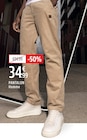 Pantalon Homme - Redskins en promo chez Intersport Pantalon Homme - Redskins dans le catalogue Intersport