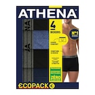 Boxers homme "basic coton" - ATHENA en promo chez Carrefour Boxers homme "basic coton" - ATHENA dans le catalogue Carrefour