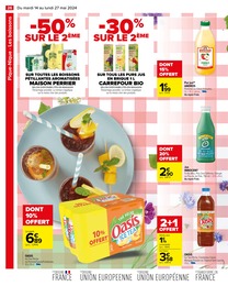 Offre Oasis dans le catalogue Carrefour du moment à la page 28