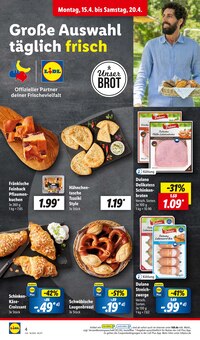 Gebäck Angebot im aktuellen Lidl Prospekt auf Seite 6