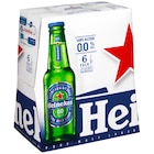 Bière sans alcool - HEINEKEN en promo chez Carrefour Market Roubaix à 4,39 €