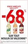 Intermarché Pas des Lanciers - Promo -68% de remise immédiate sur tout Moulin de Valdonne Promo -68% de remise immédiate sur tout Moulin de Valdonne à dans le catalogue Intermarché à Pas des Lanciers