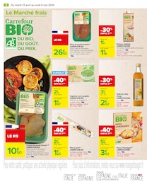 Offre Légumes surgelés bio dans le catalogue Carrefour du moment à la page 6